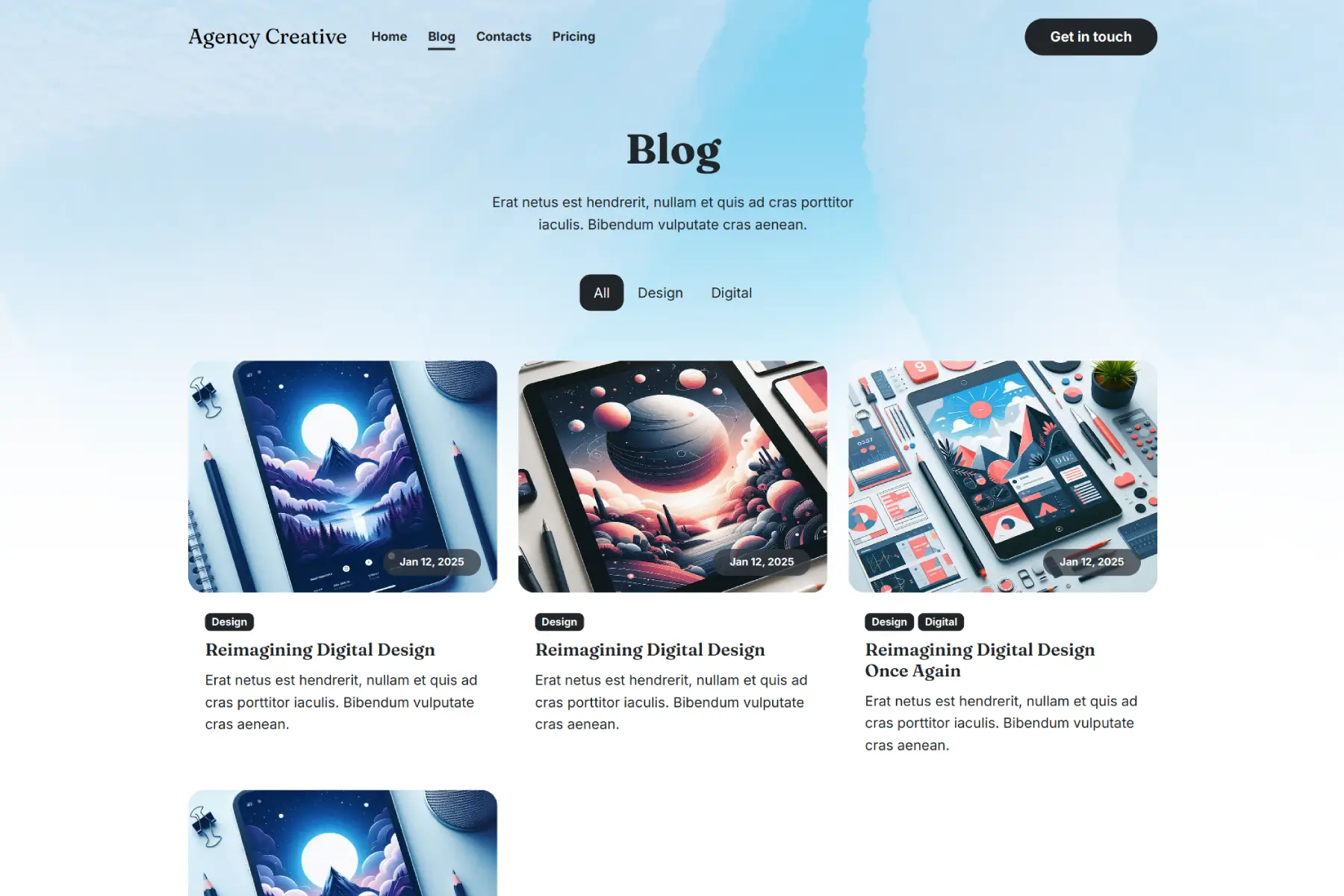 Blog Page