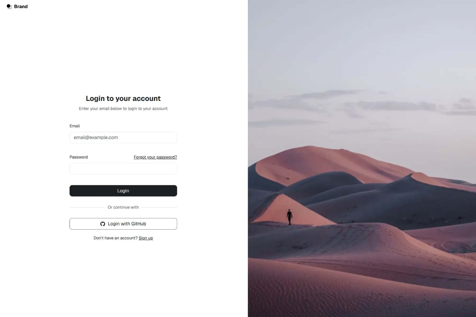 Login Page