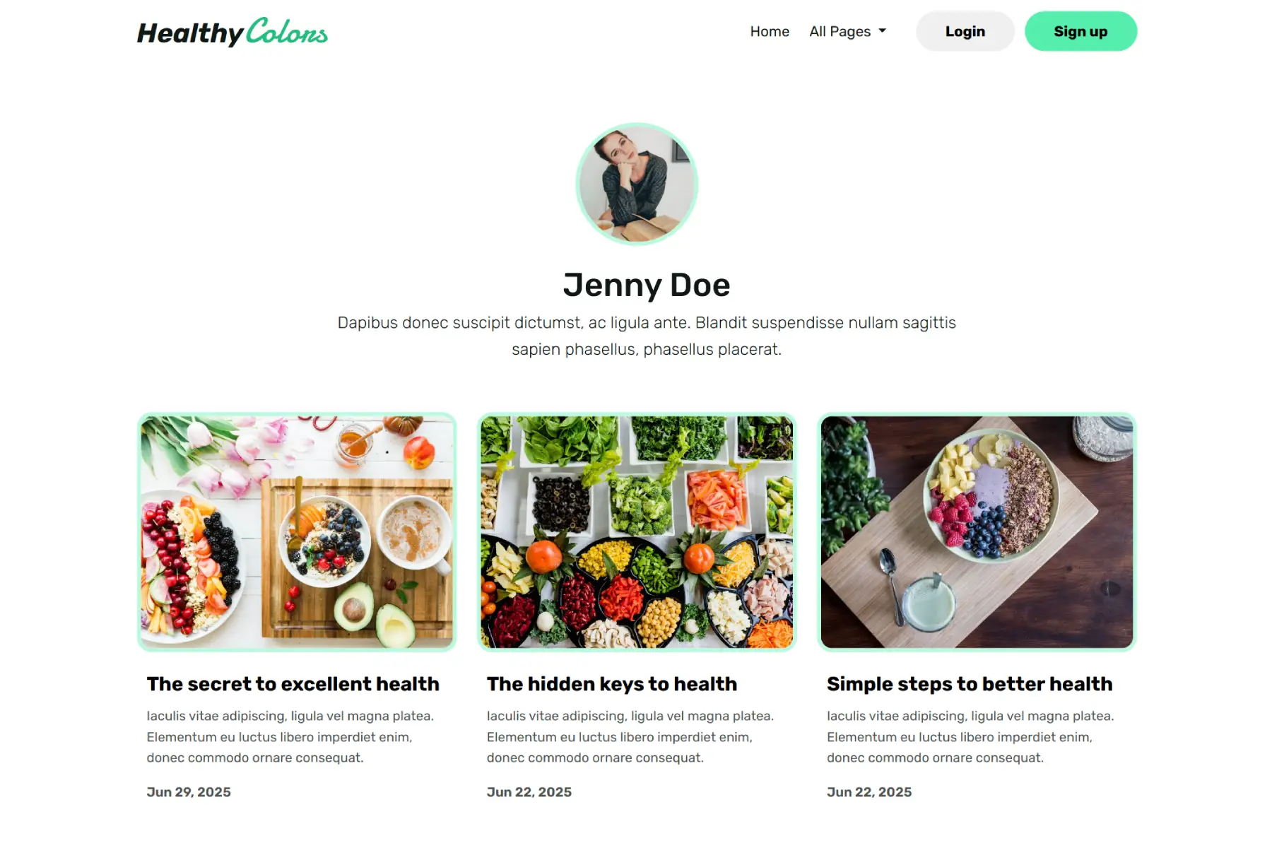 Author Page