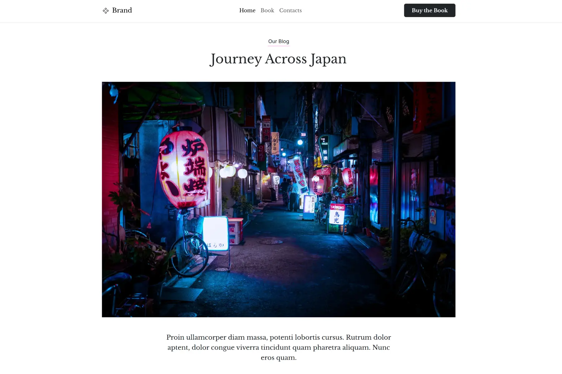 Landing Page