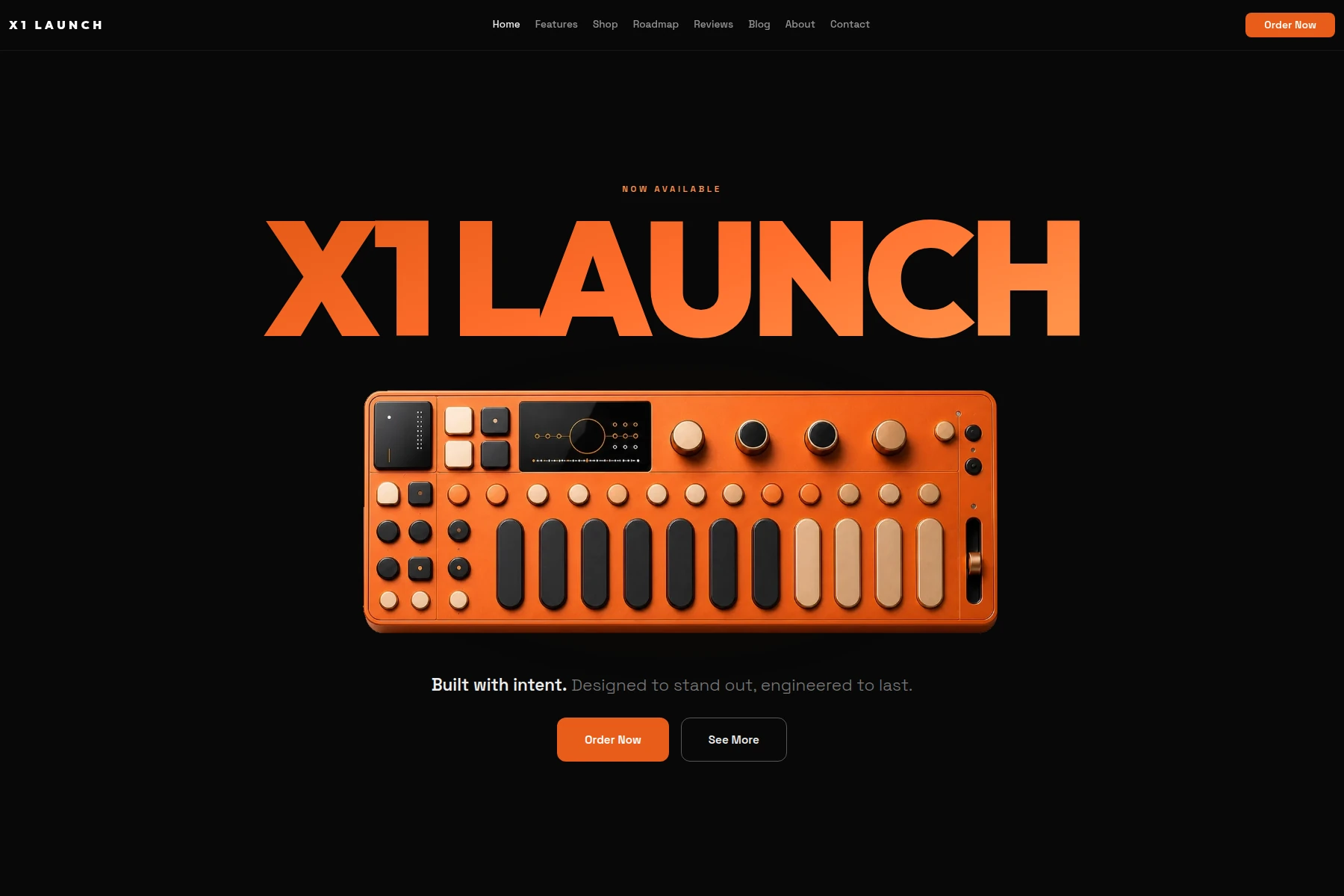 X1 Launch template