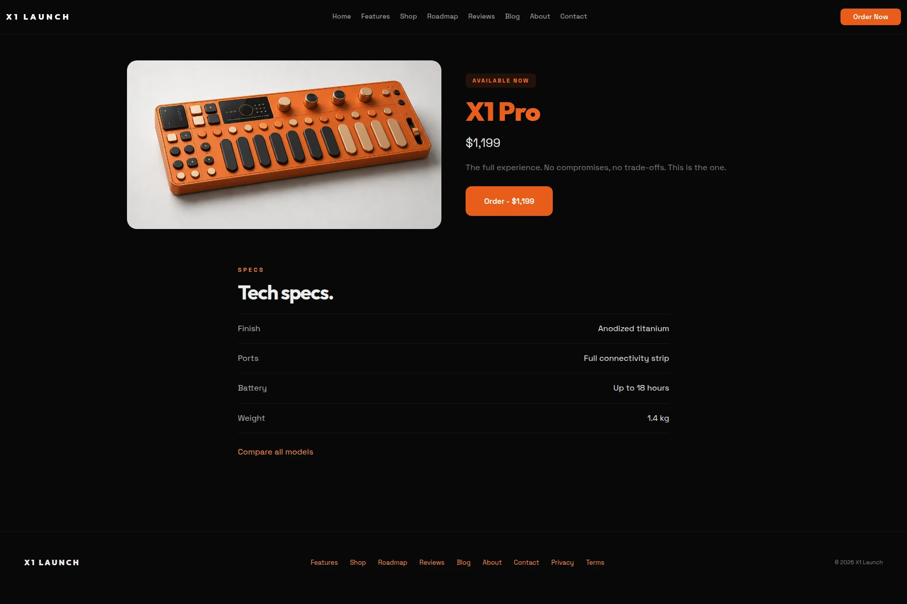 Product Page