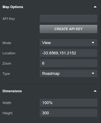 adding google map in bootstrap studio