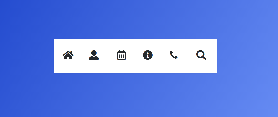 icons in bootstrap studio