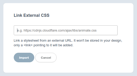 Linking External CSS