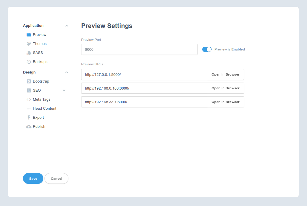 Previewing And Exporting Your Designs