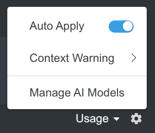 AI Auto Apply Switch