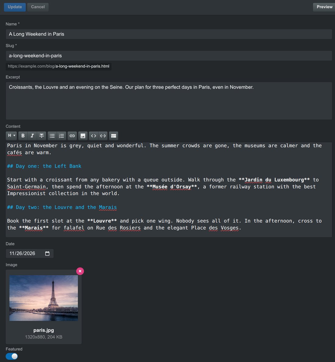 Item Editor