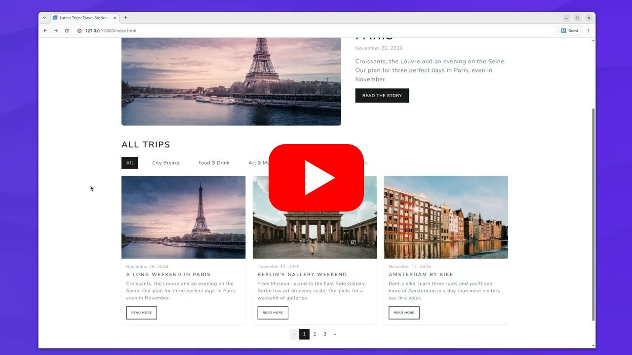 Building a Blog with the CMS