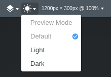 Color Mode Preview