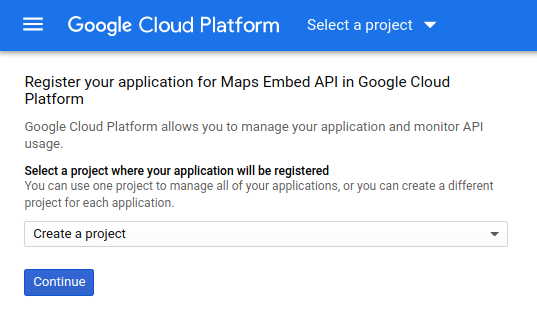 Google API Console