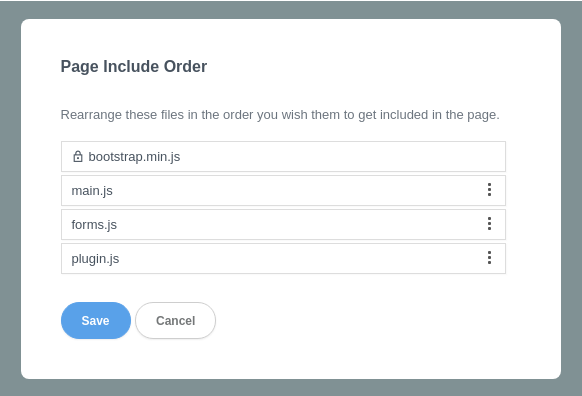 JS Include Order