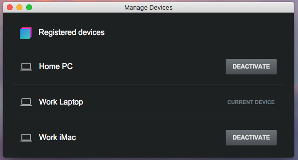 Manage Devices